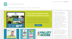 Desktop Screenshot of morsebrowndesign.co.uk